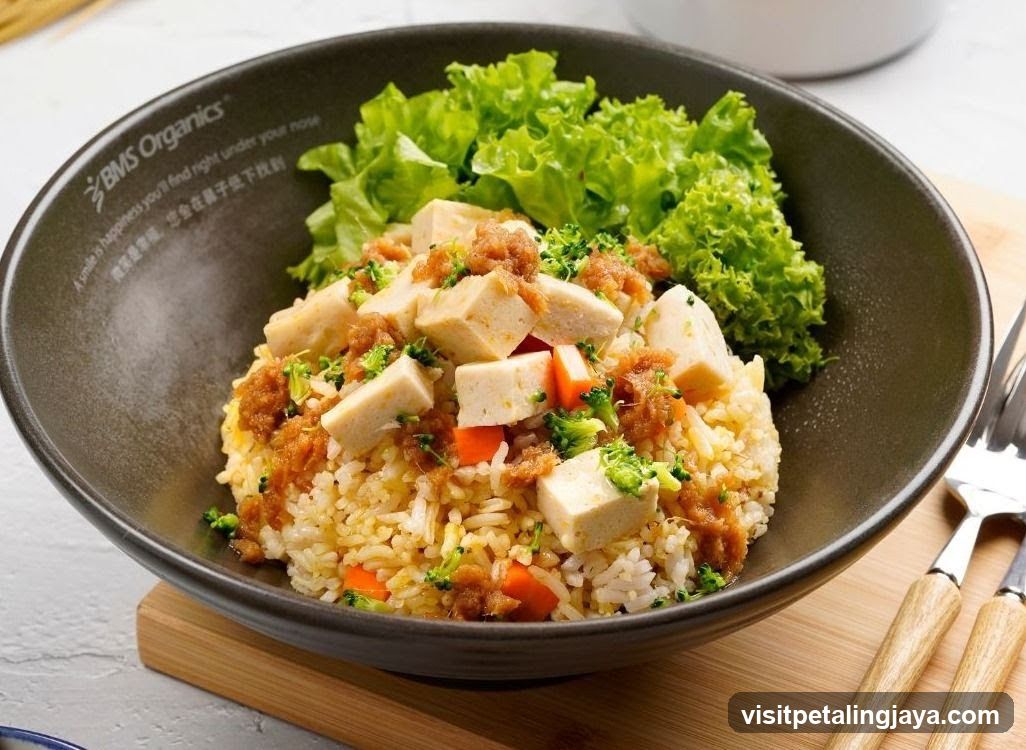Tofu and Vegetable Fried Rice