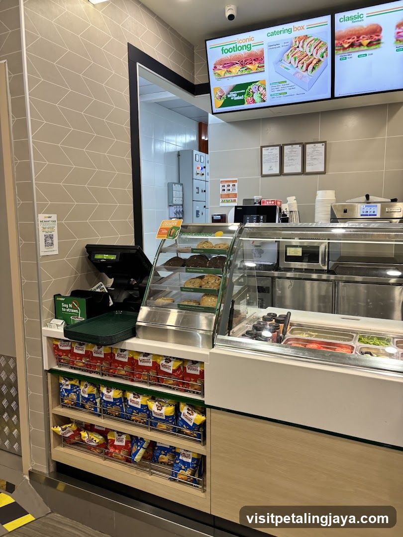 Sandwich Shop Display