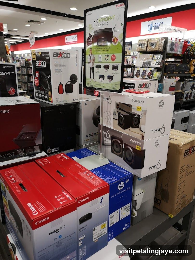 Electronics Store Display