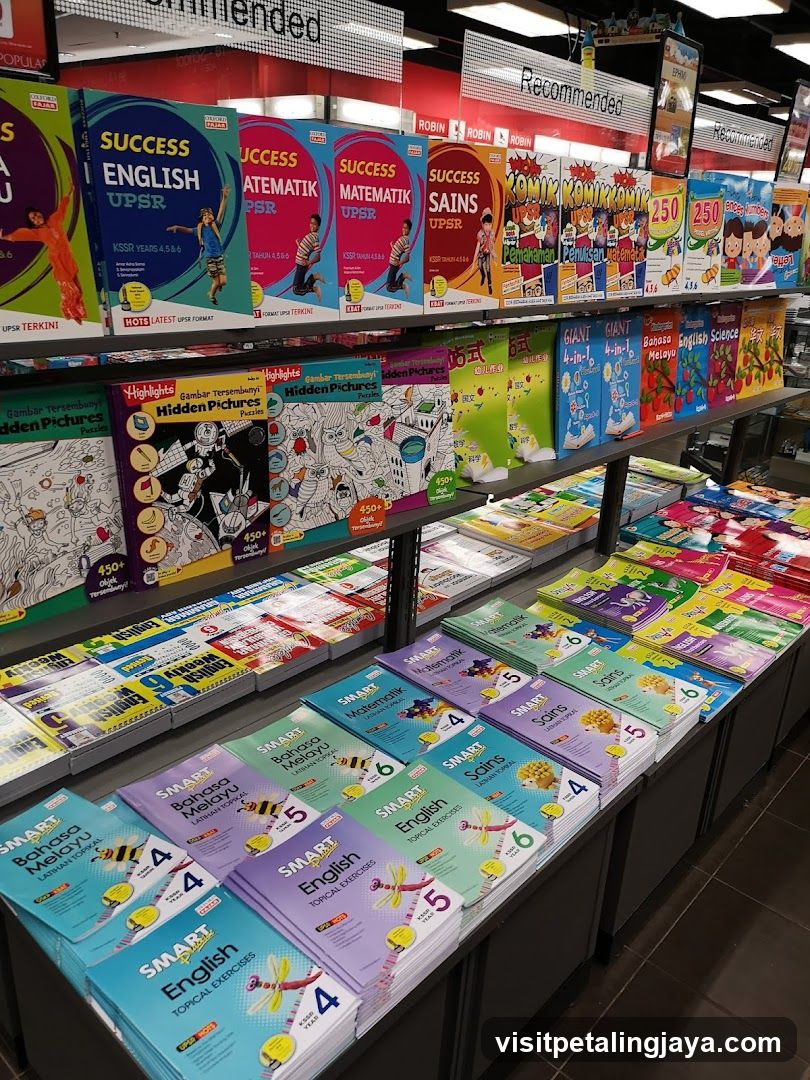 Educational Books Display