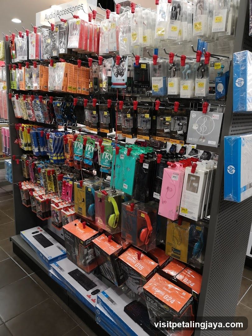 Audio Accessories Display