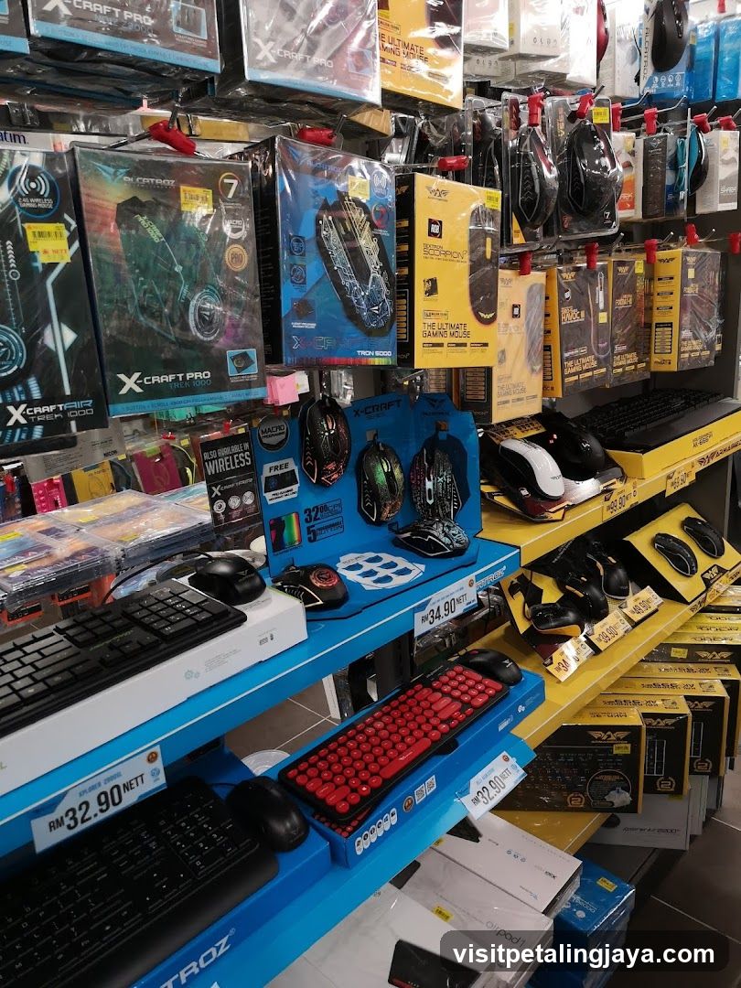 Computer Peripherals Display