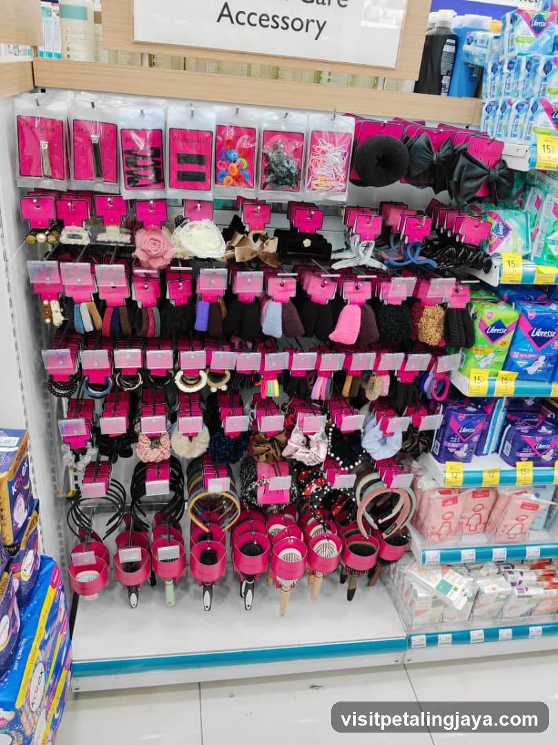 Hair Accessories Display