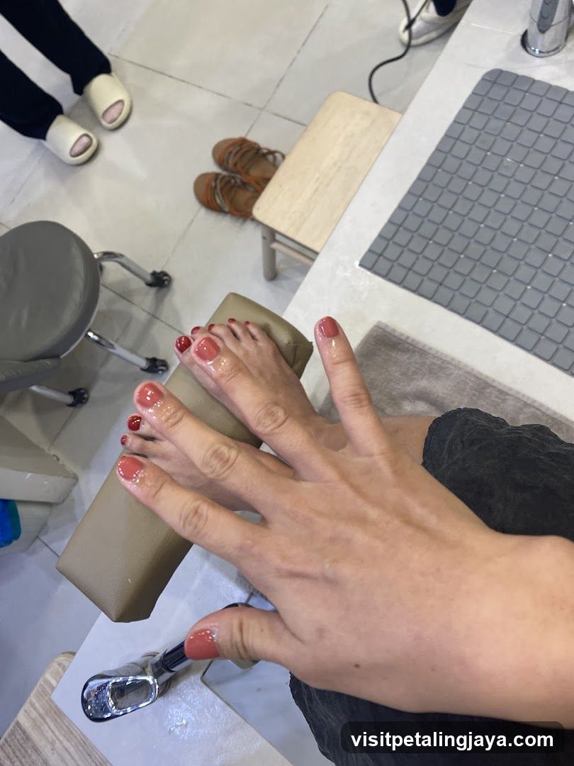 Pedicure and Manicure