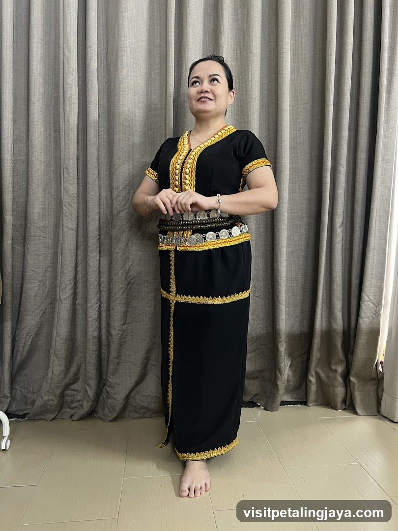 Woman in Traditional Attire