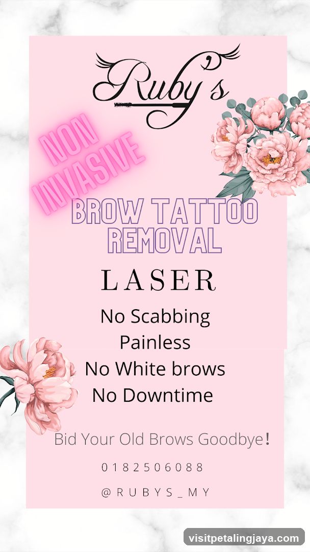 Ruby's Brow Tattoo Removal