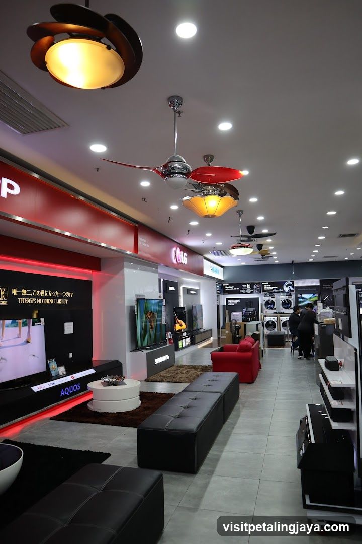 Electronics Store Interior