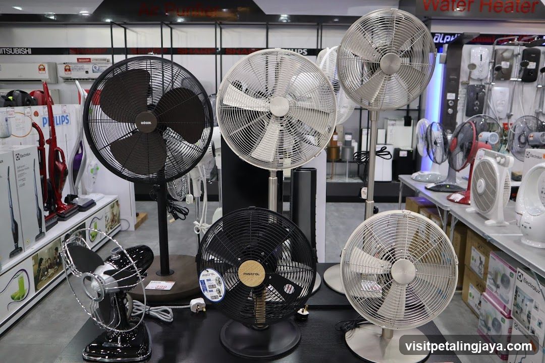Assortment of Fans and Appliances