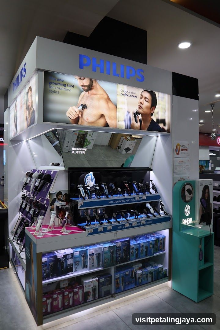 Philips Grooming Display