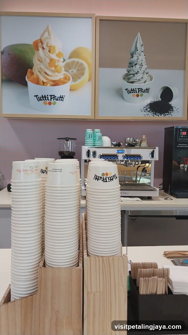 Tutti Frutti Ice Cream Display