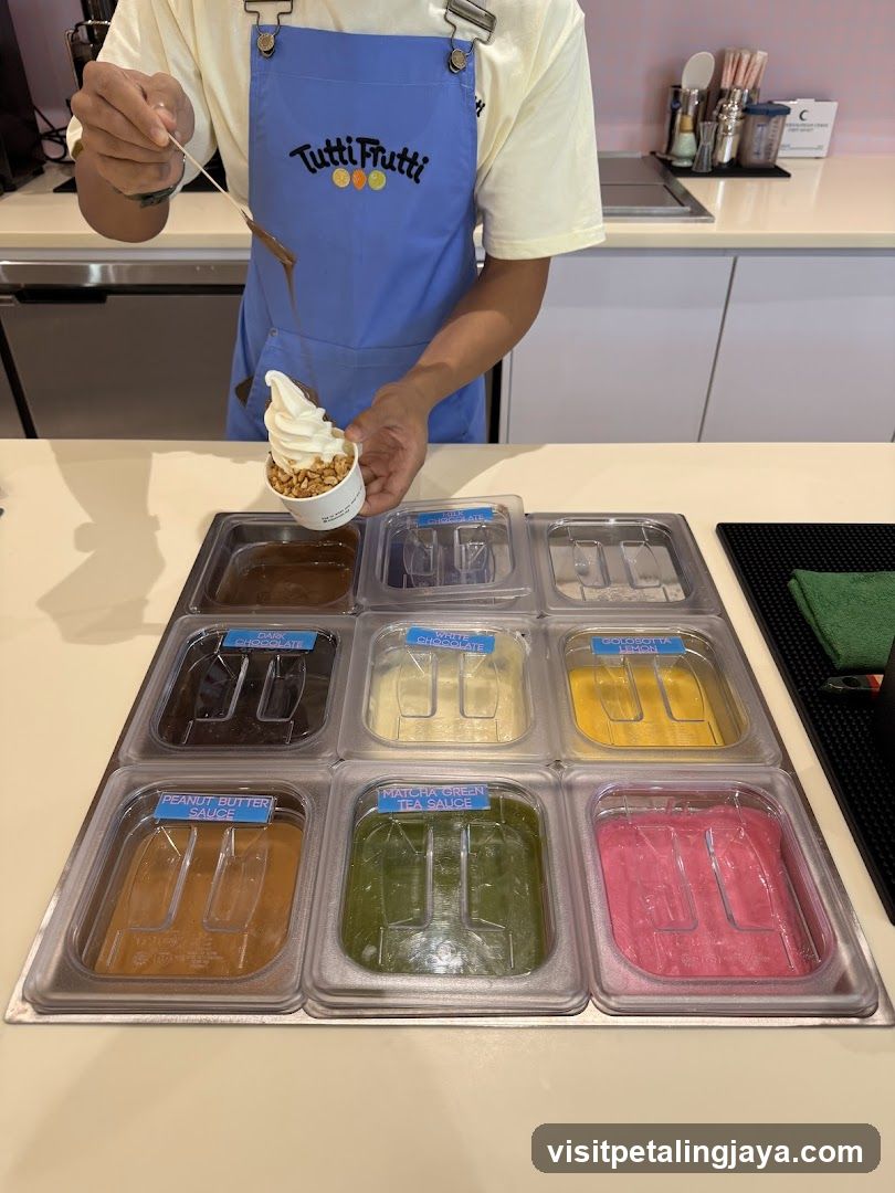Tutti Frutti Soft Serve Toppings