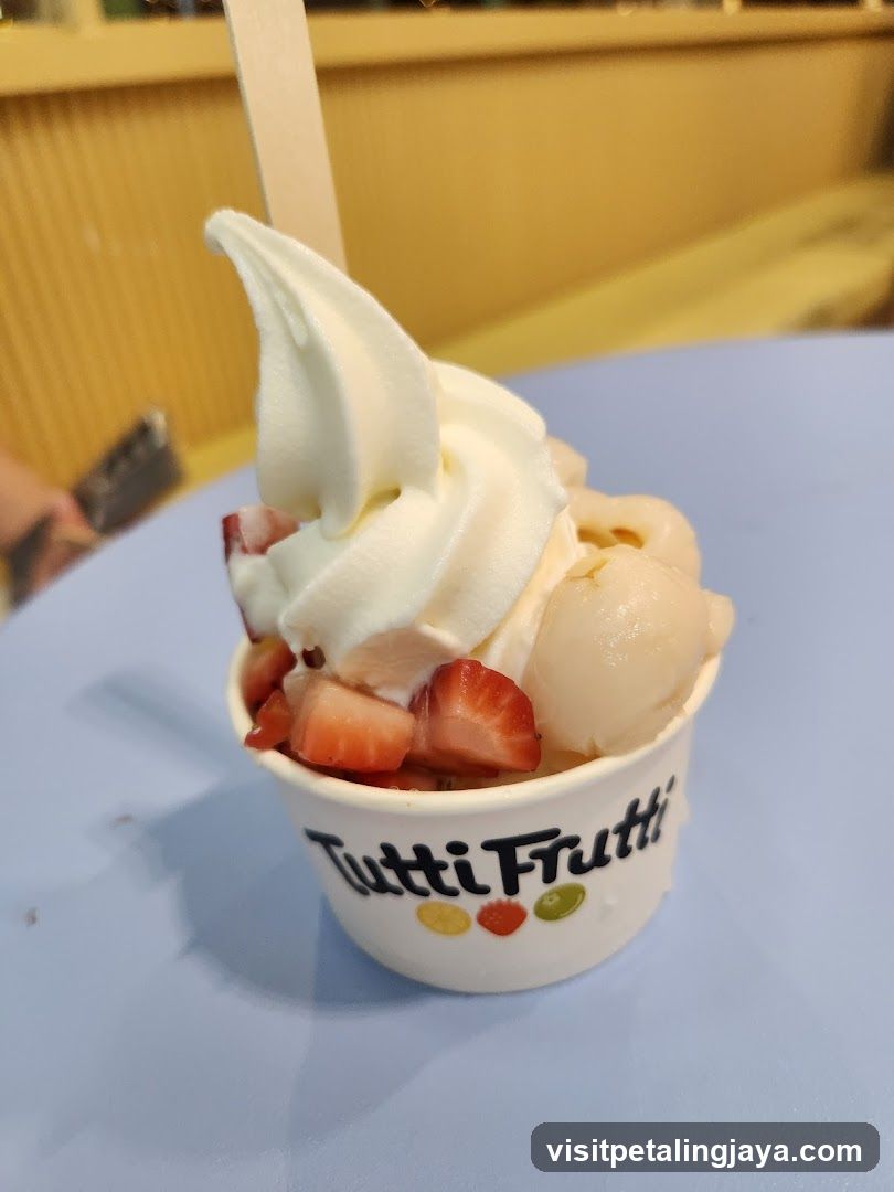 Tutti Frutti Frozen Yogurt
