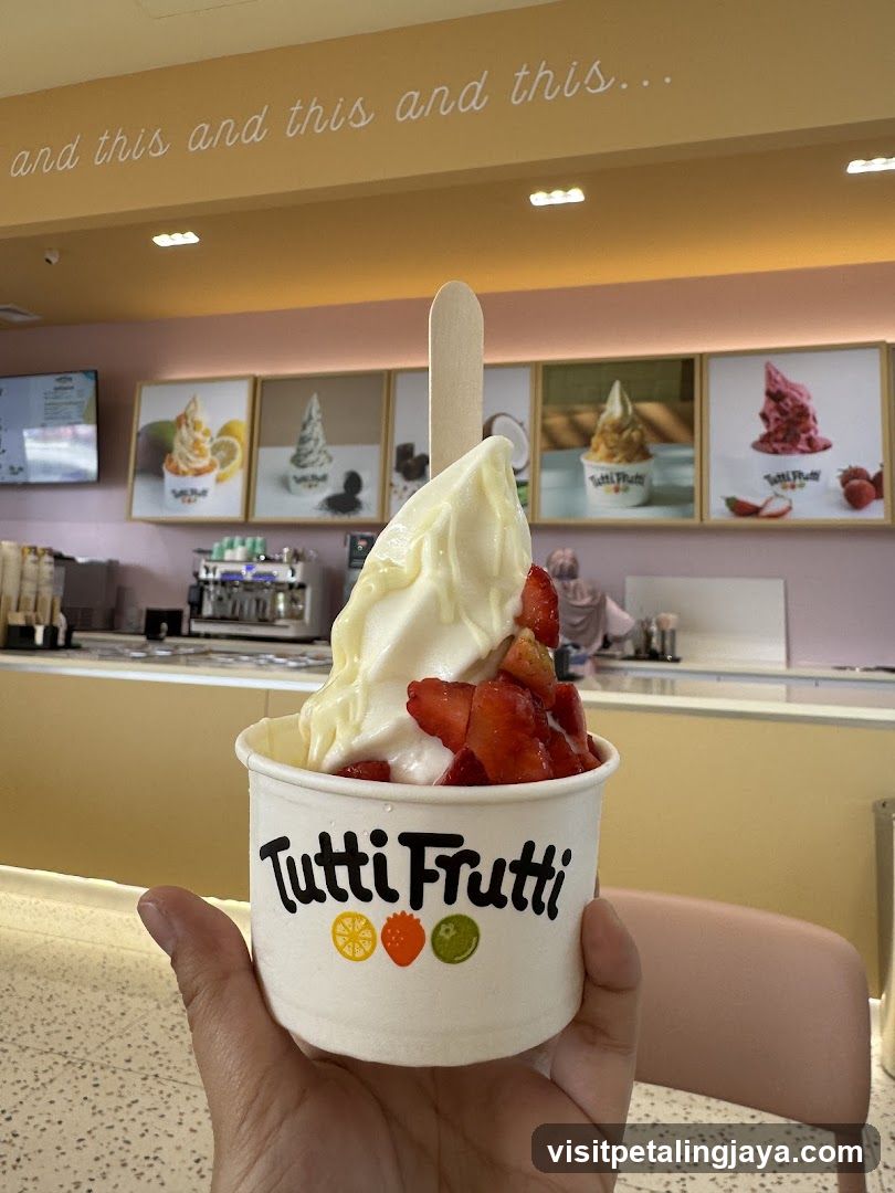 Tutti Frutti Frozen Yogurt