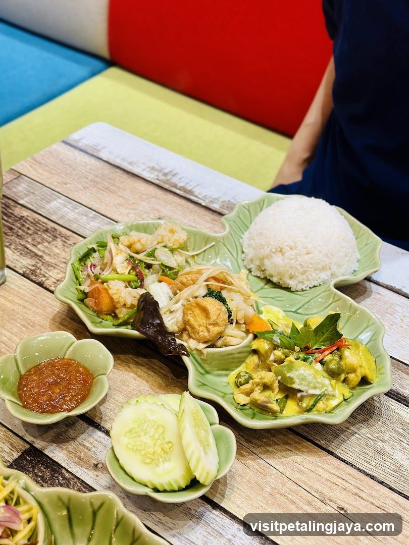 Thai Green Curry with Rice
