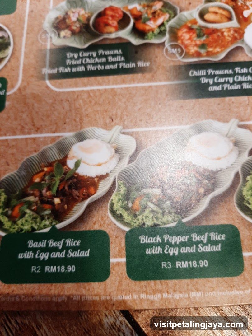 Menu Items