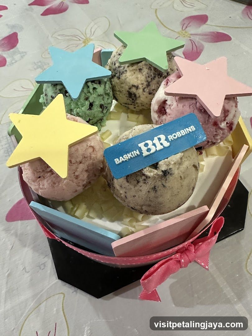 Baskin Robbins Ice Cream Dessert