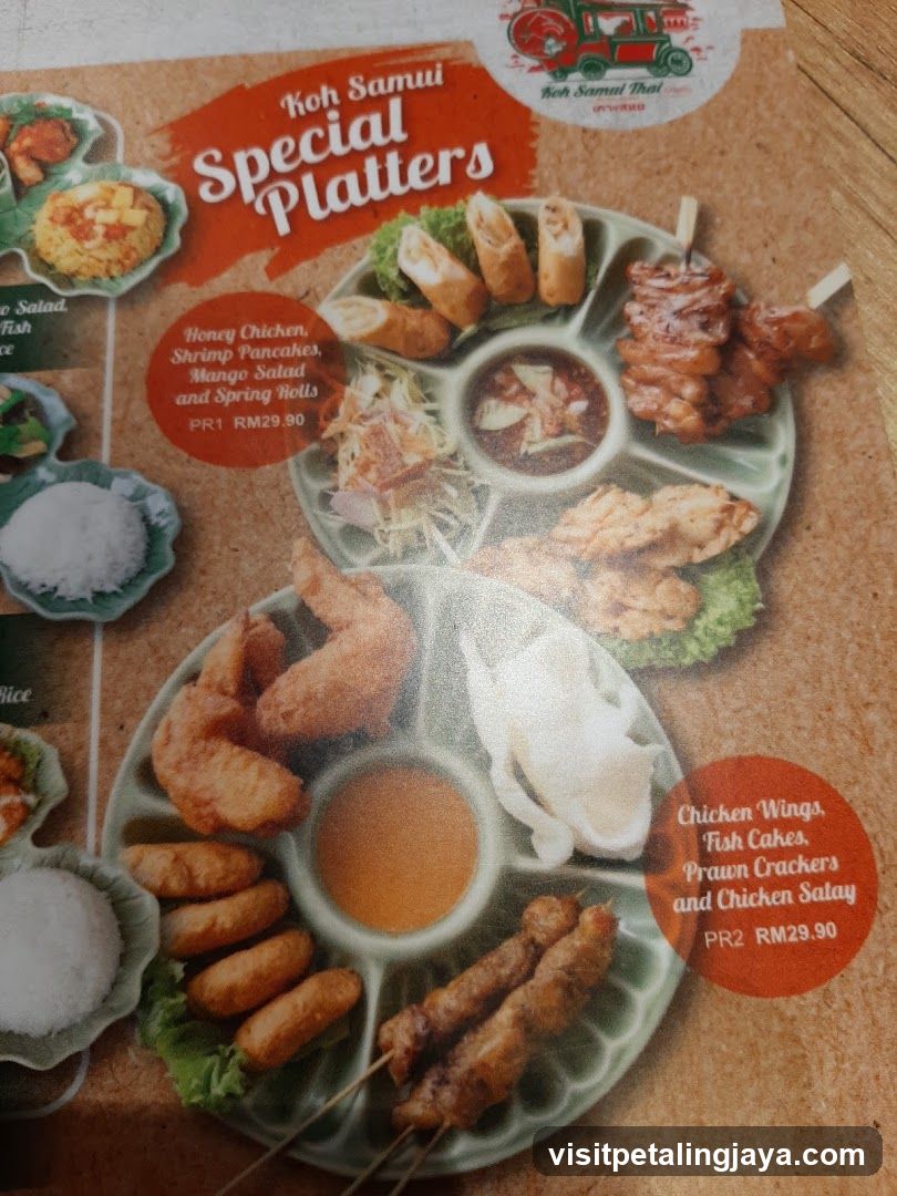 Koh Samui Special Platters