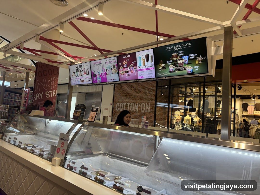 Ice Cream Shop Display