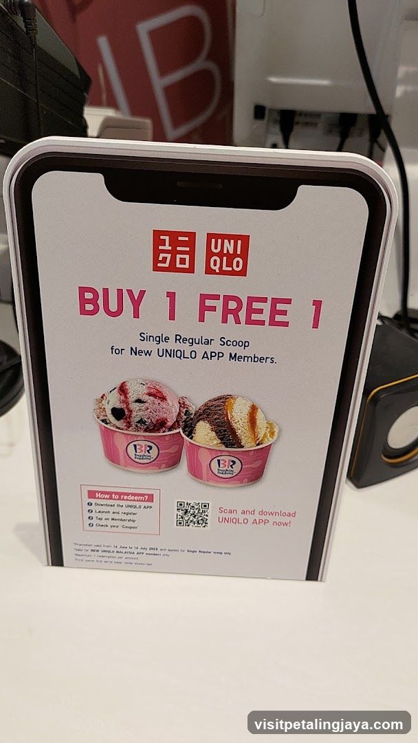 UNIQLO Buy 1 Free 1 Promotion