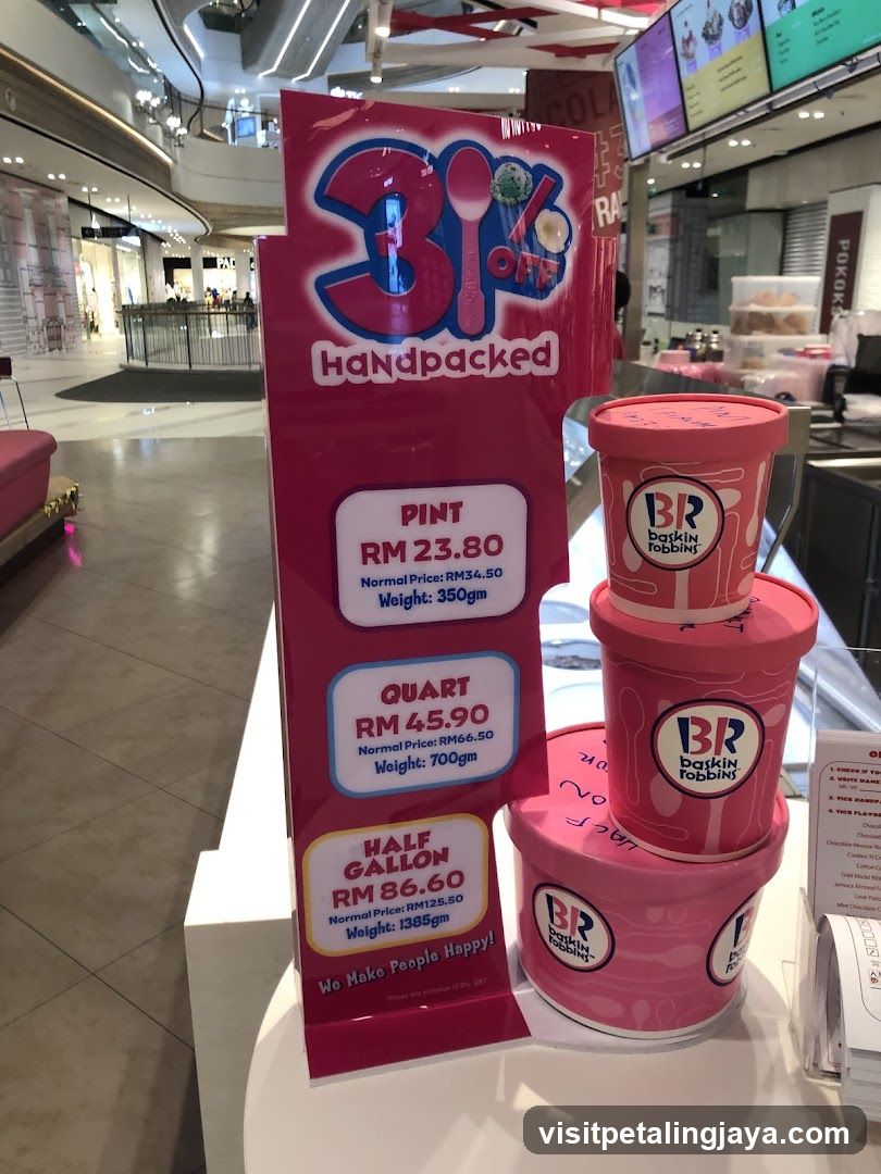 Baskin Robbins Ice Cream Promotion