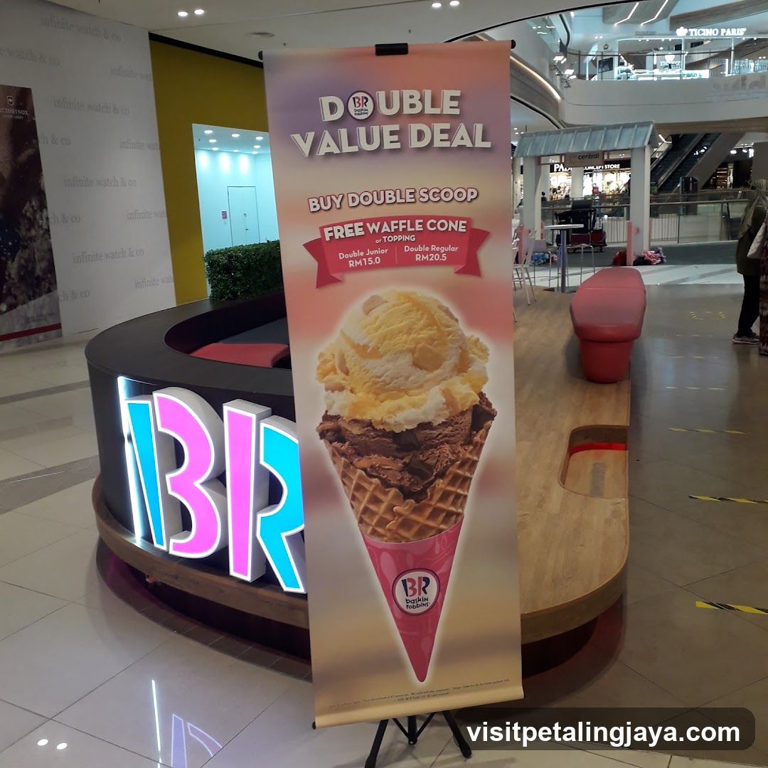 Baskin Robbins Double Value Deal Banner