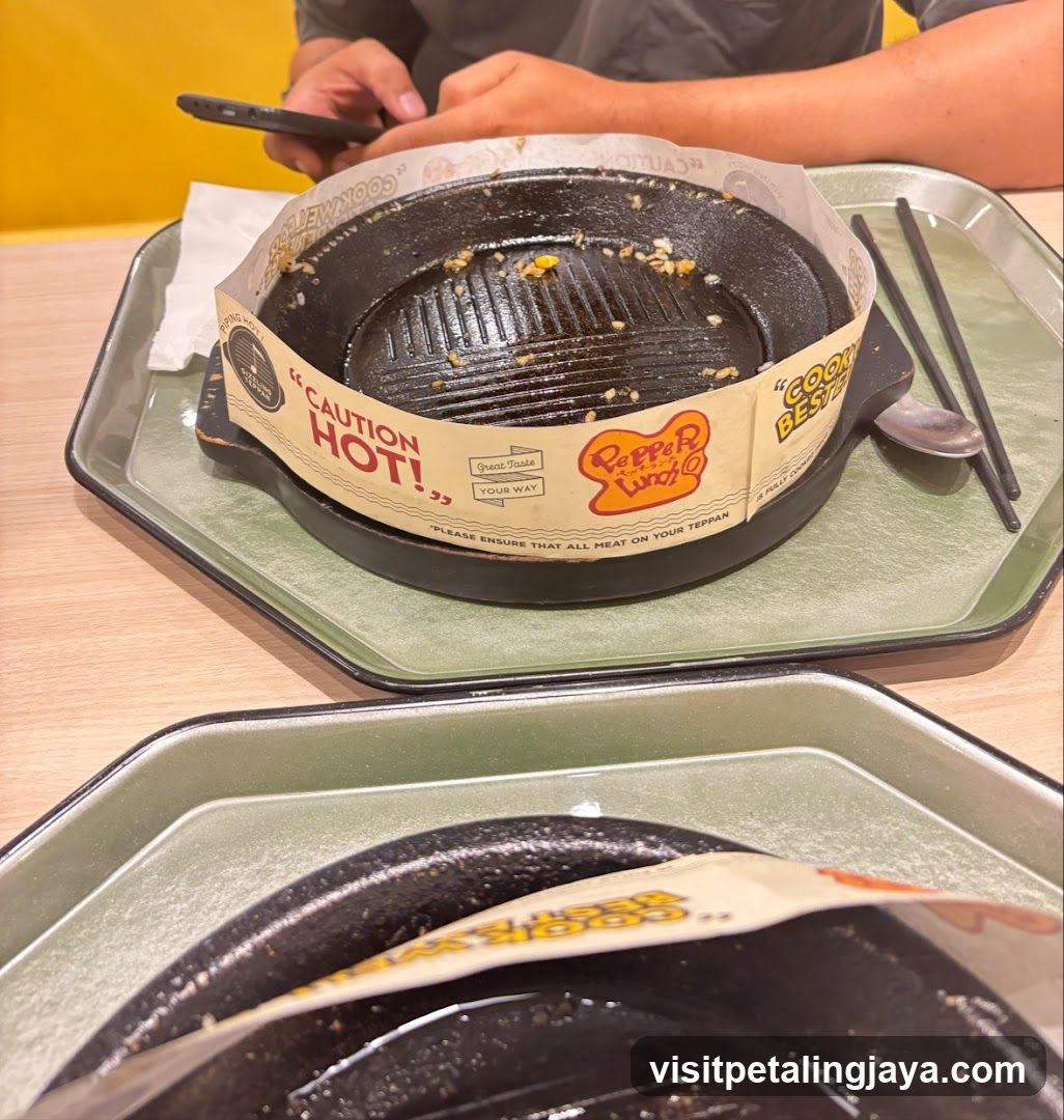 Pepper Lunch Sizzling Plate