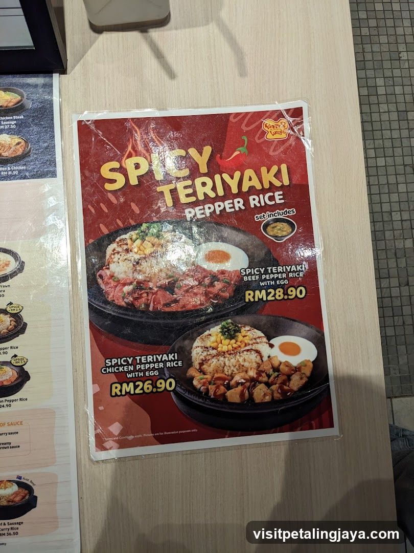 Spicy Teriyaki Pepper Rice