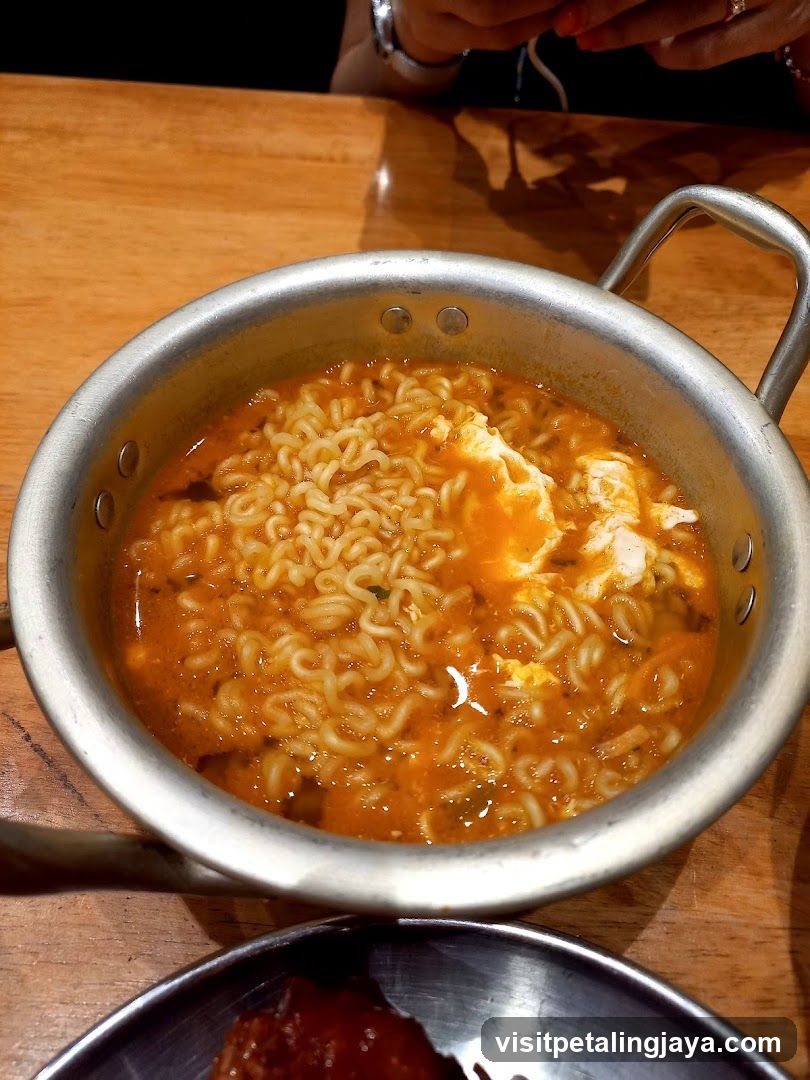 Spicy Noodle Soup with Egg