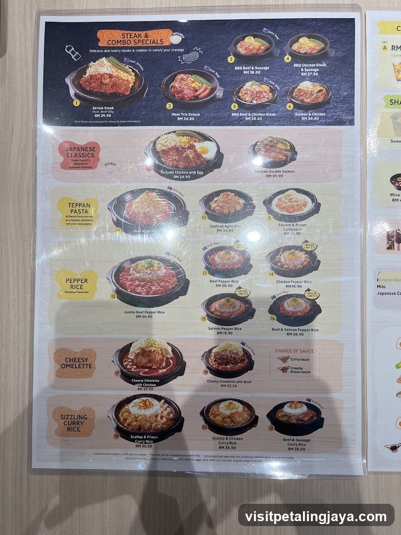Steak & Combo Specials