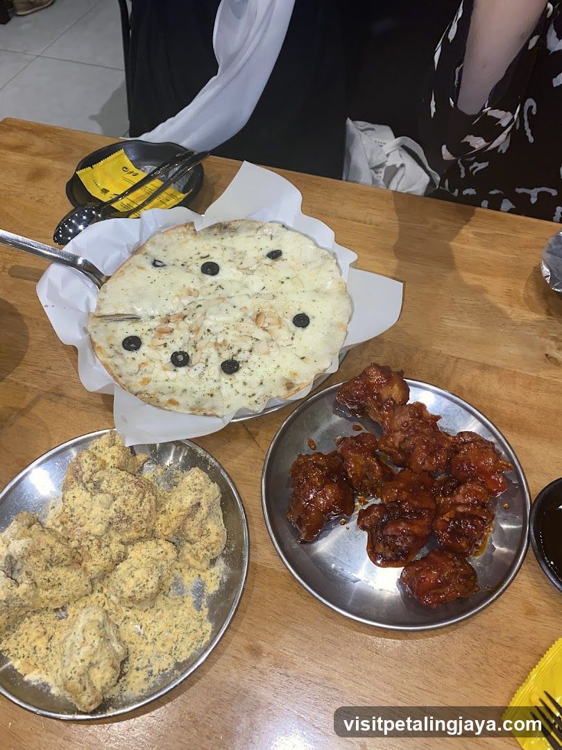 Pizza and Chicken Wings