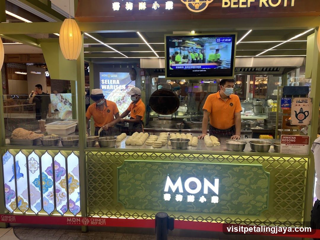 BEEF ROTI Stall Interior View