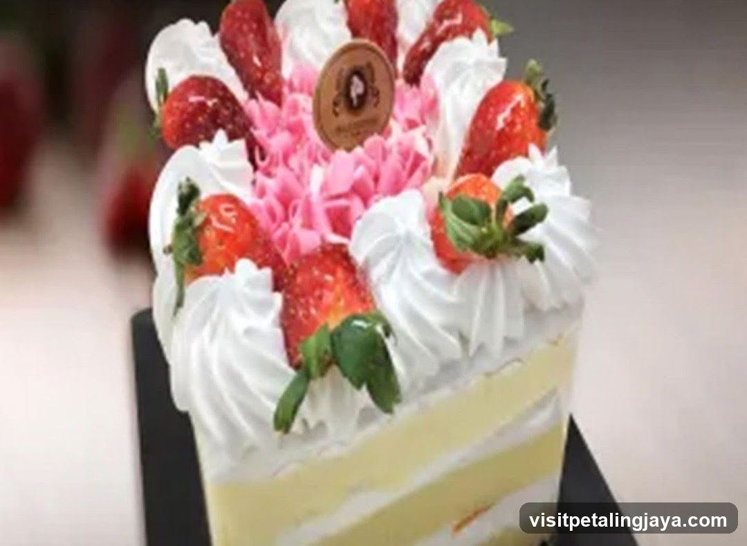 Strawberry Cream Cake