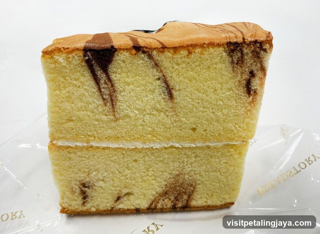 Slice of Marbled Cake