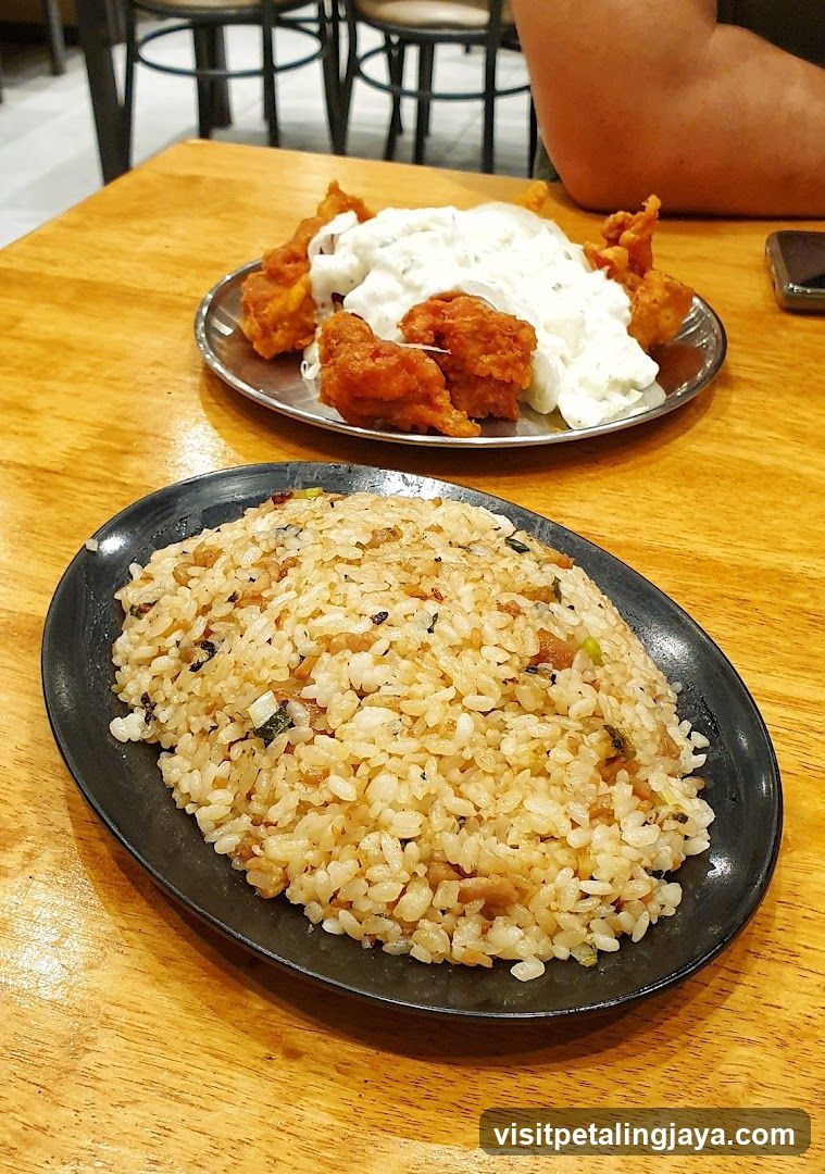 Fried Rice and Fried Chicken