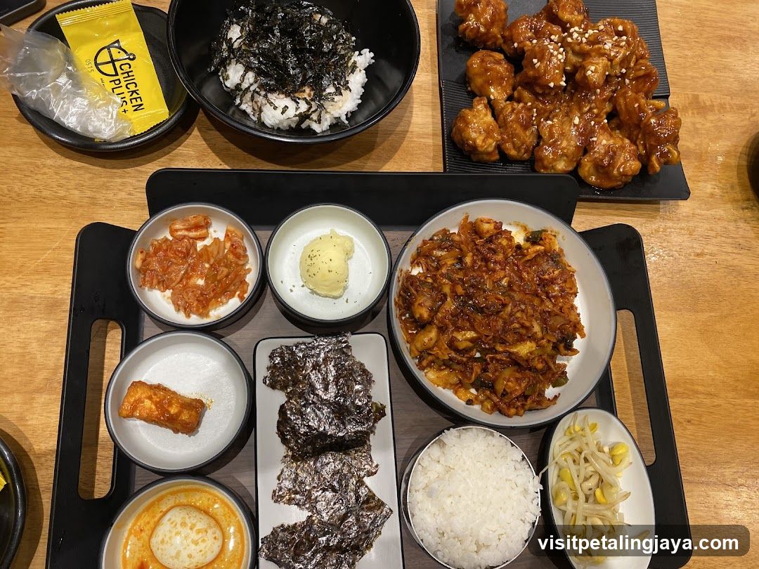 Korean Fried Chicken Meal