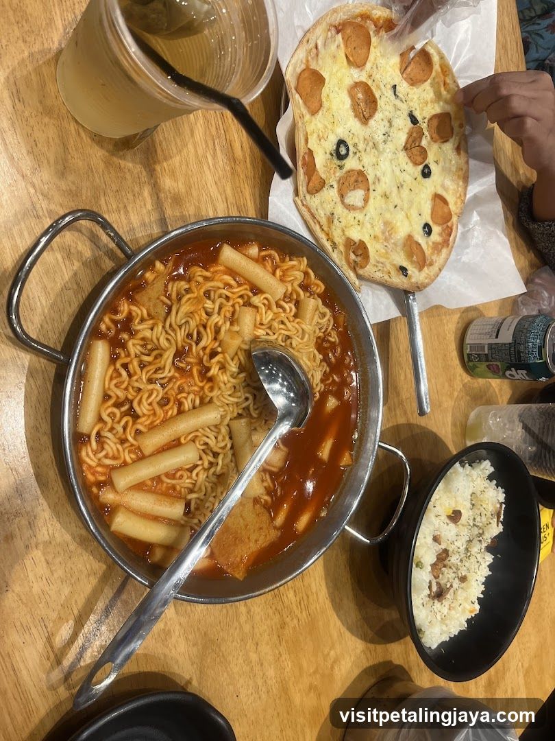 Korean Food Spread
