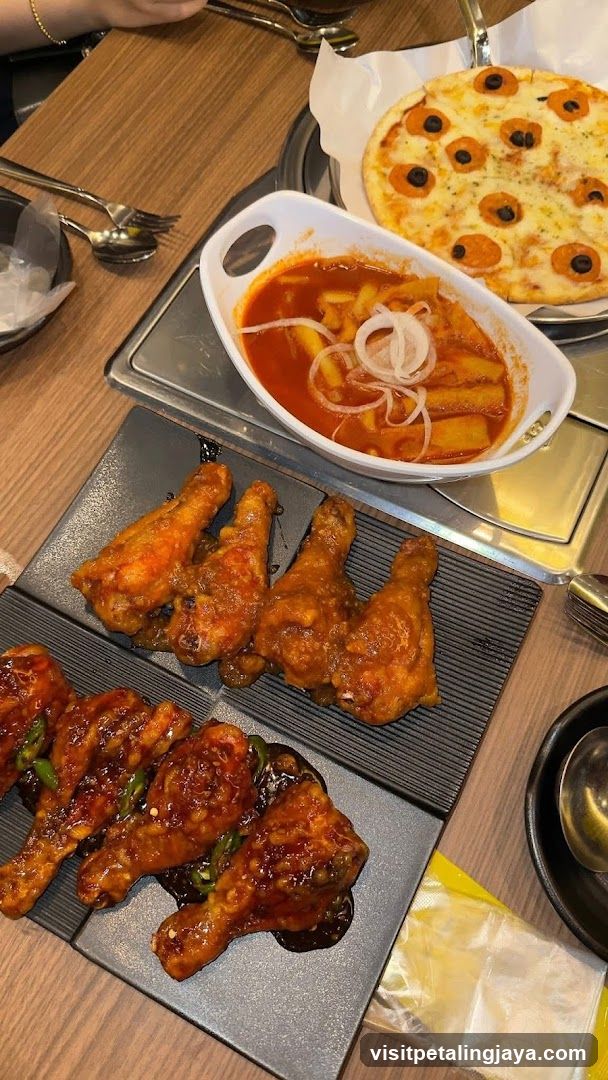 Fried Chicken and Pizza