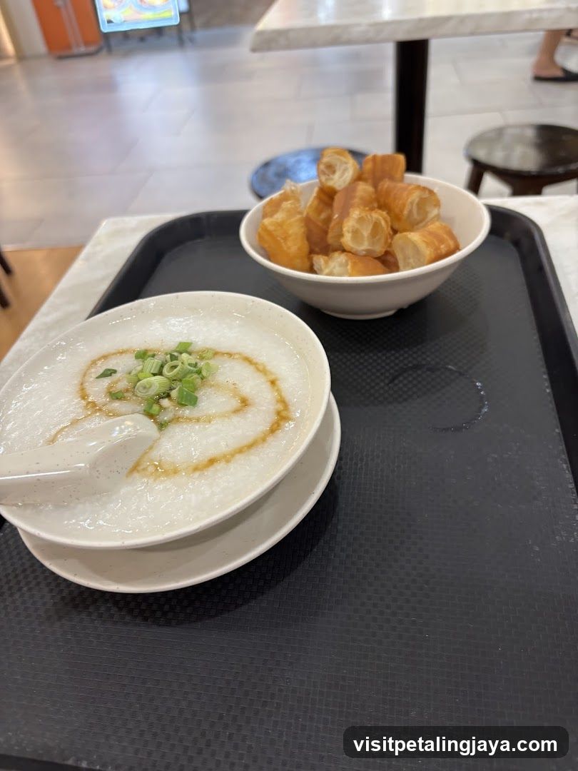Congee and Fried Dough Sticks