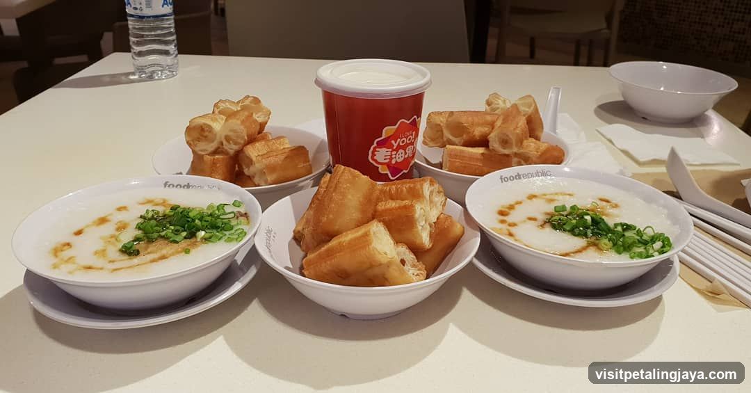 Congee and You Tiao
