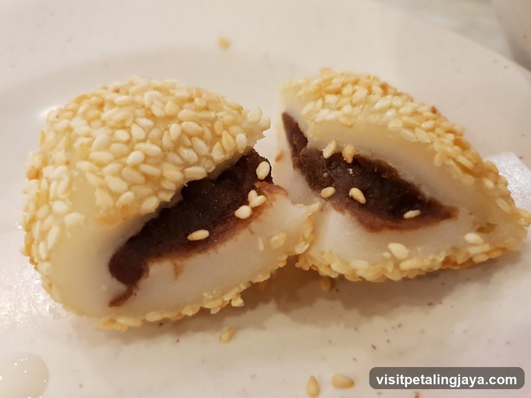 Sesame Ball Dessert