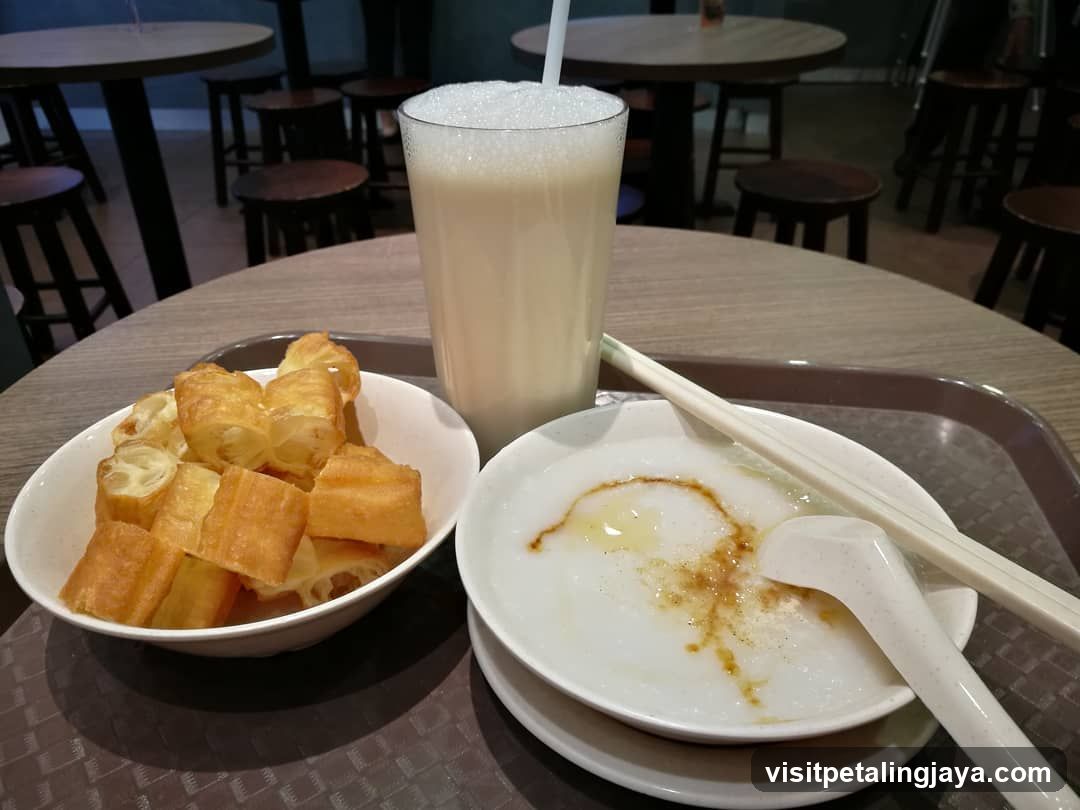 Congee and You Tiao