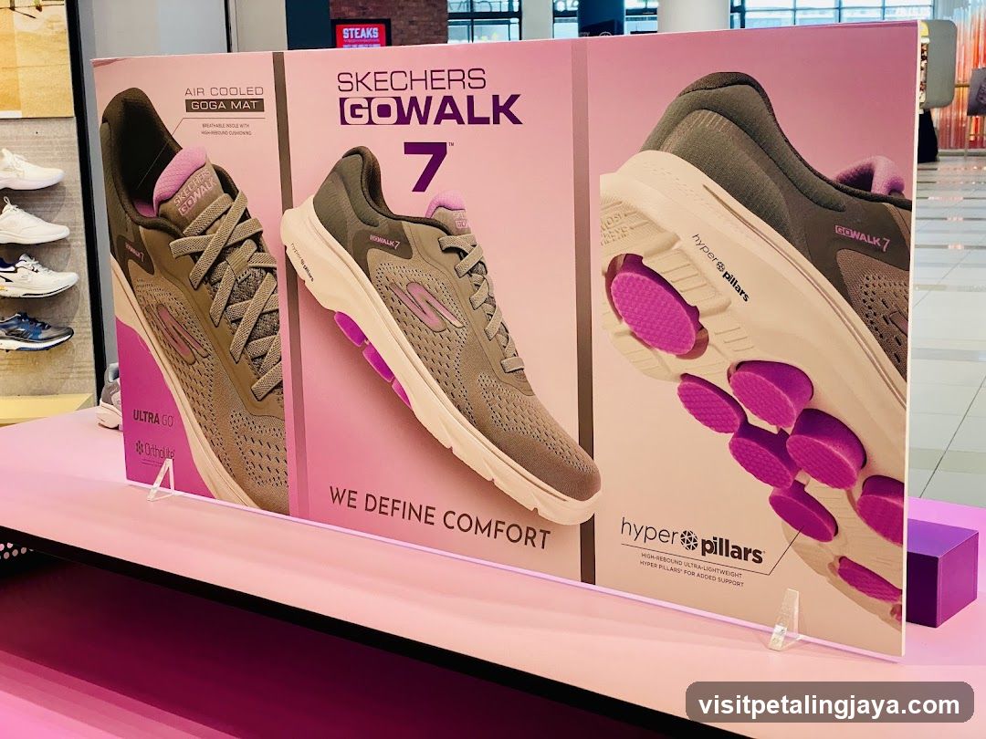Skechers Go Walk 7 Display