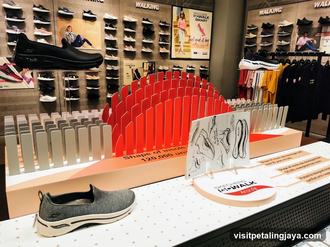 Skechers Shoe Store Display