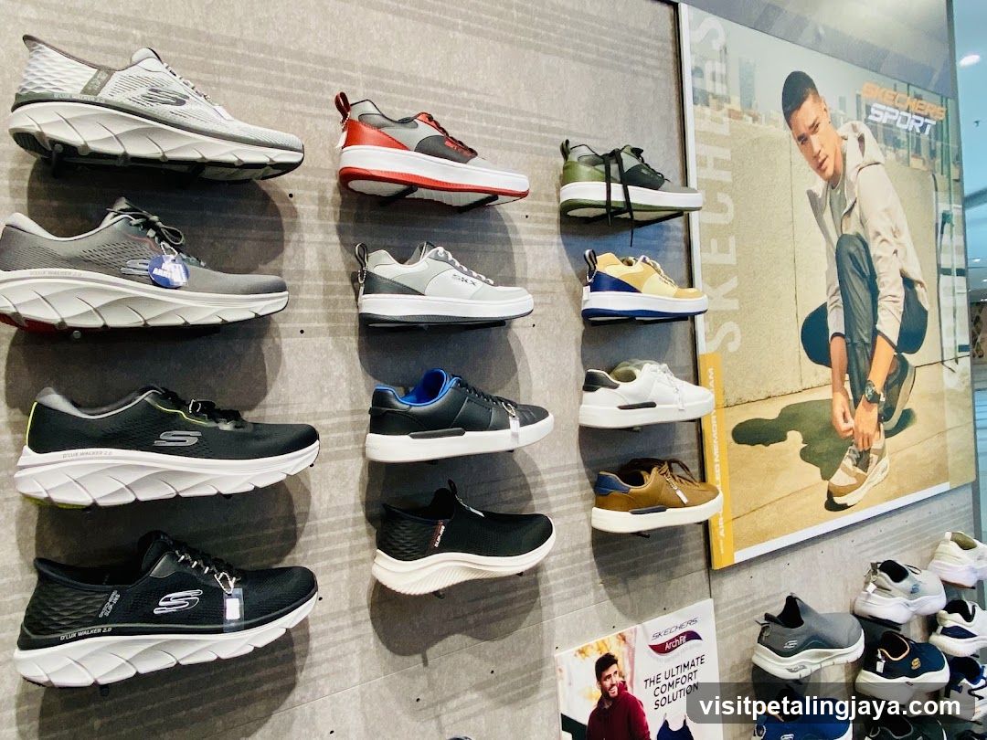 Skechers Shoes Display
