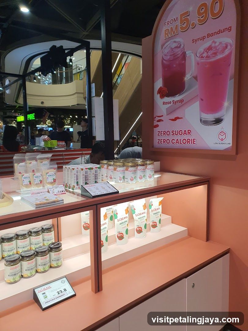 Low Sugar Lab Display