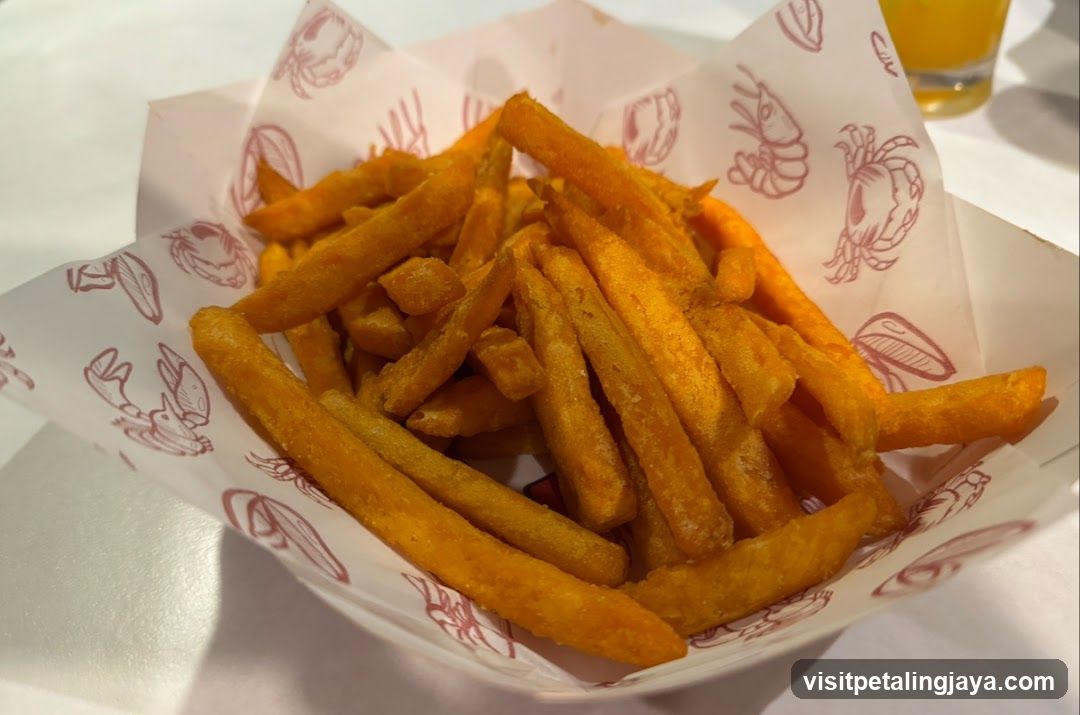 Fries in a basket