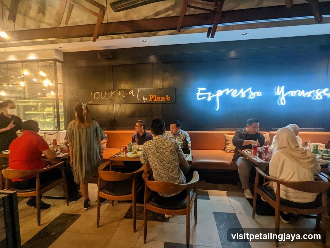 Interior of a cafe or restaurant