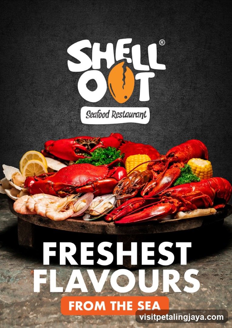 Shell Out Seafood Restaurant Ad