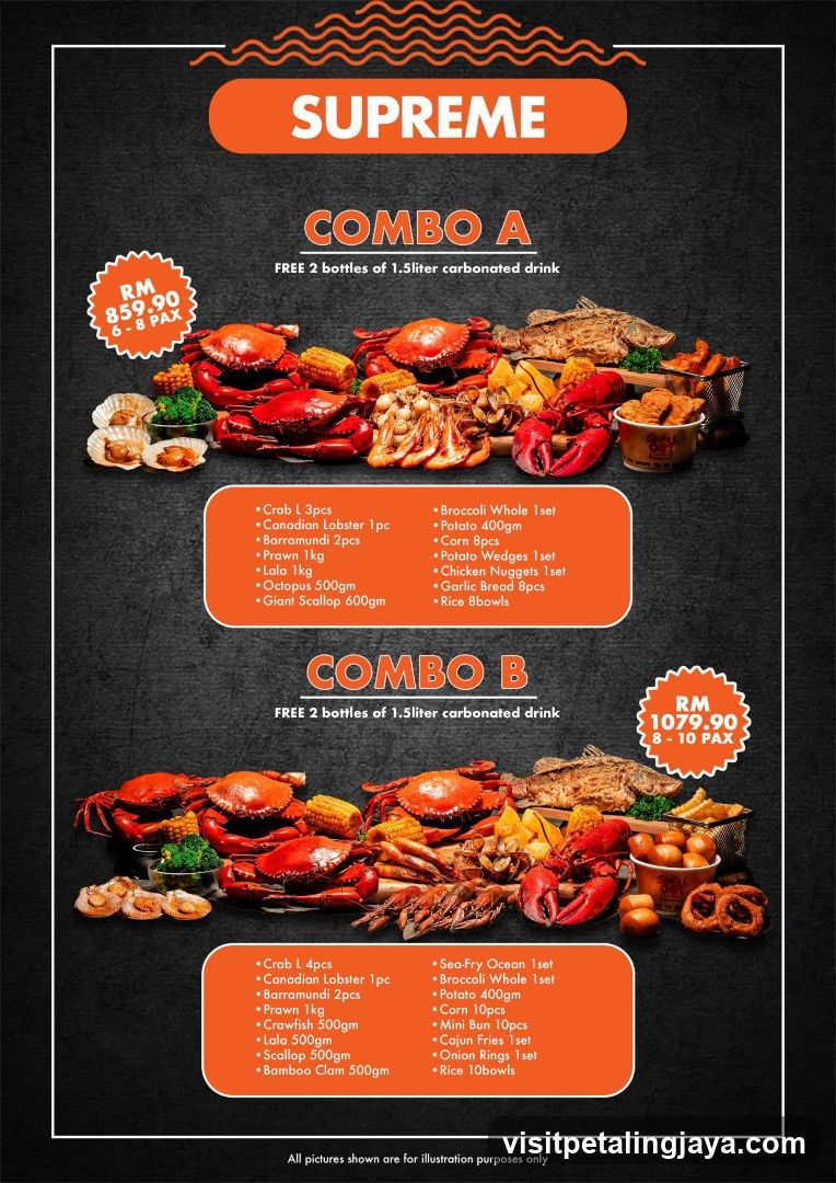 Supreme Combo Menu