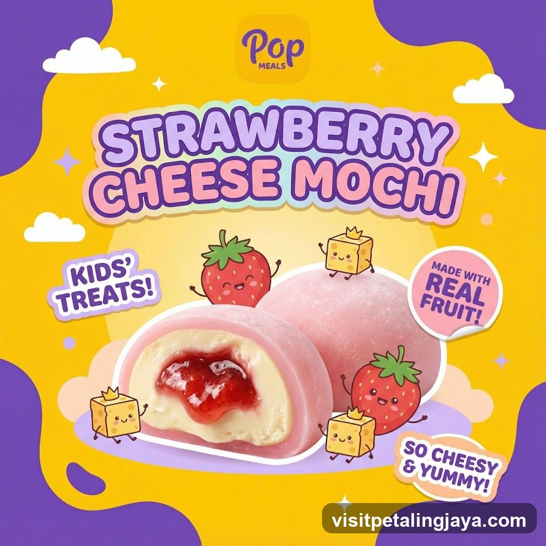 Strawberry Cheese Mochi Advertisement